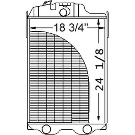 Aftermarket Radiator AL56375